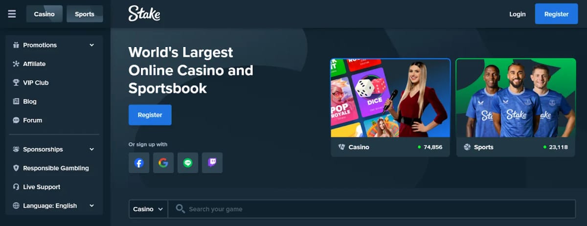 Gambling company site - stake-casino-com-mx